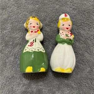 Vintage Shafford Salt and Pepper Shakers